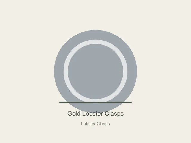 Lobster Clasps Wholesale Set 02 - Gold, 2mm