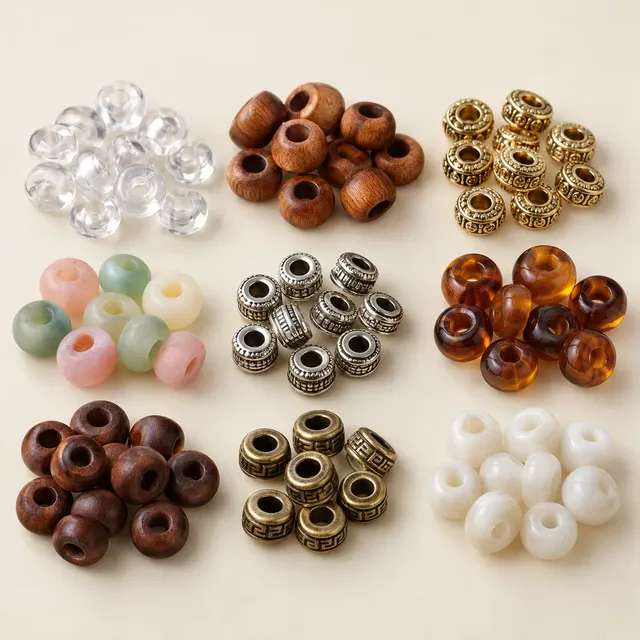 Matte Round Acrylic Beads - Pink, 2mm